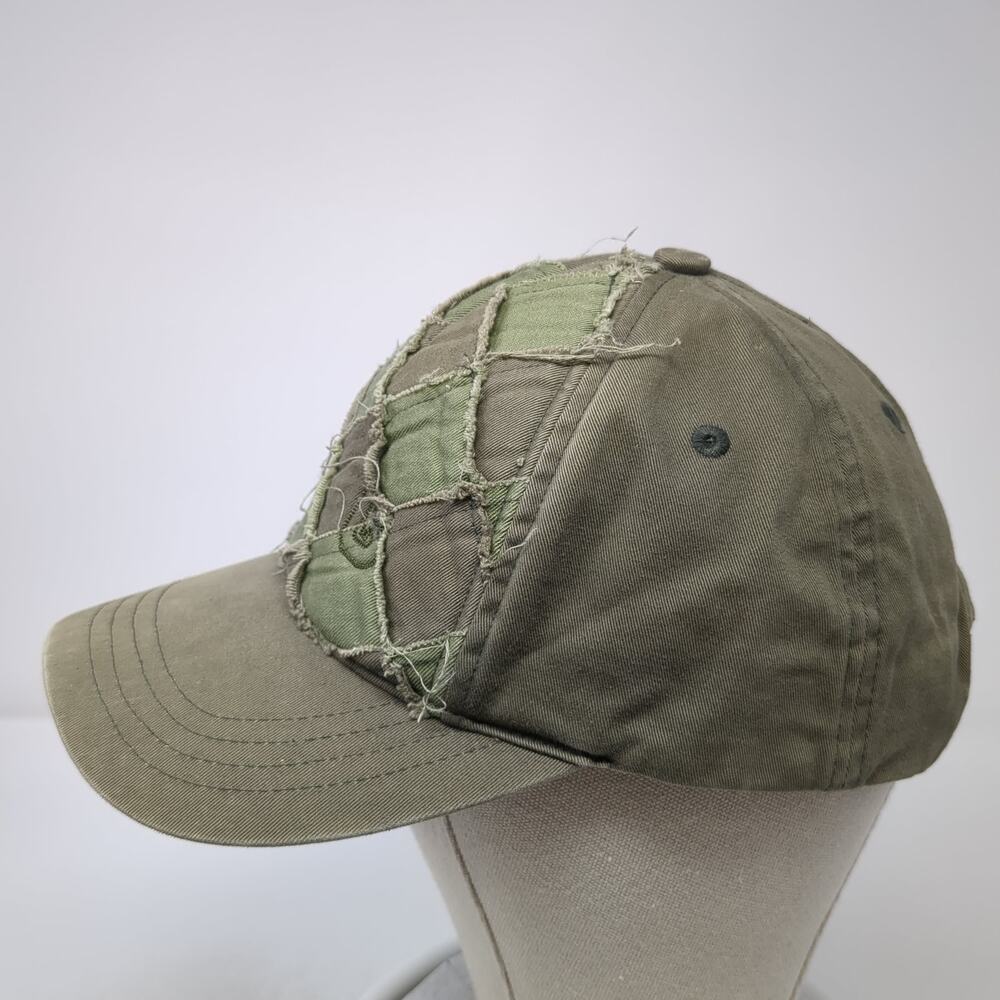 Burton Olive Green Patchwork Hat - image 3